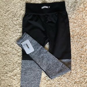 High waisted Gymshark two-tone leggings